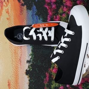 Boys Canvas Casual Lace-up Low-Top  Sneaker